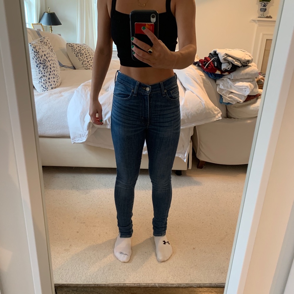 Milf high super skinny Levi jeans